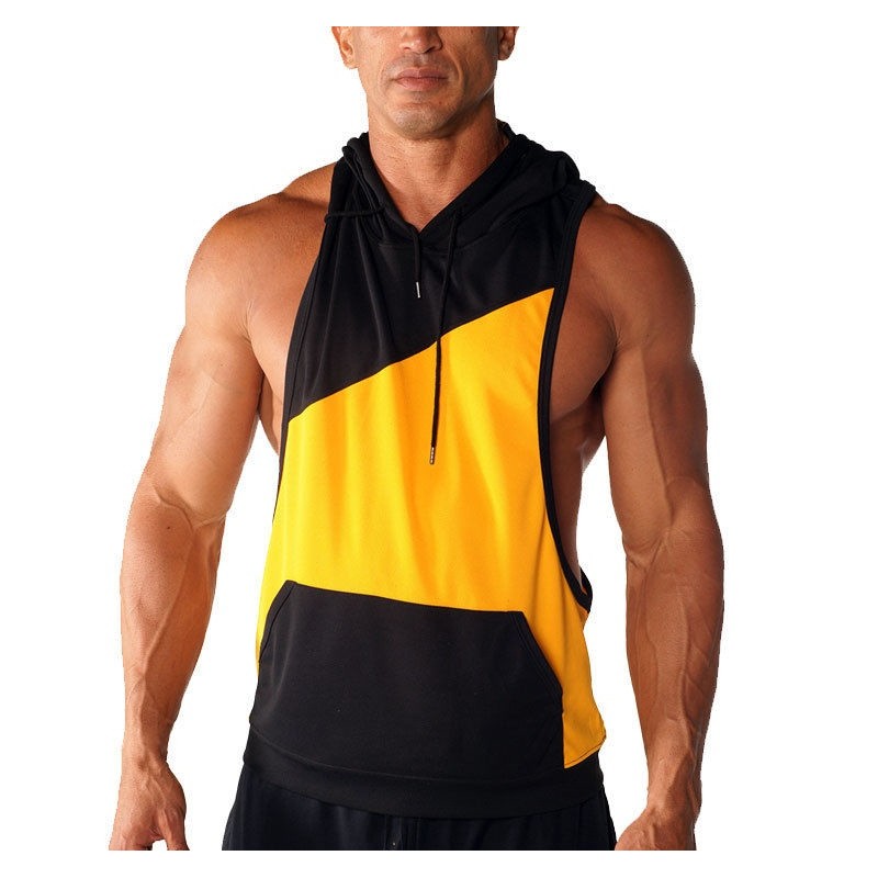 Gym Fitness Stringer Hoodies #010
